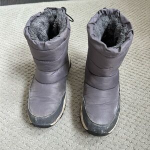 Dreampairs Kids Gray Snow Boots